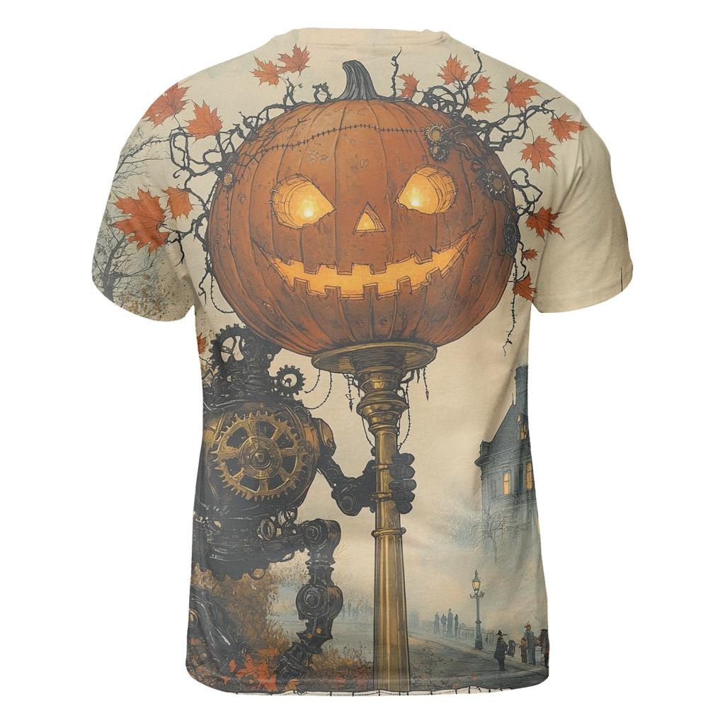 Clockwork Pumpkin Golem custom all-over print shirts