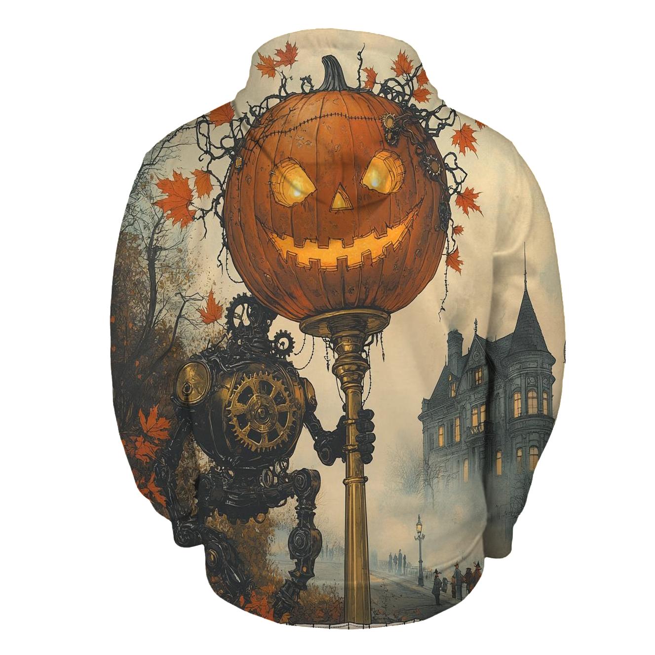 Clockwork Pumpkin Golem premium hoodies