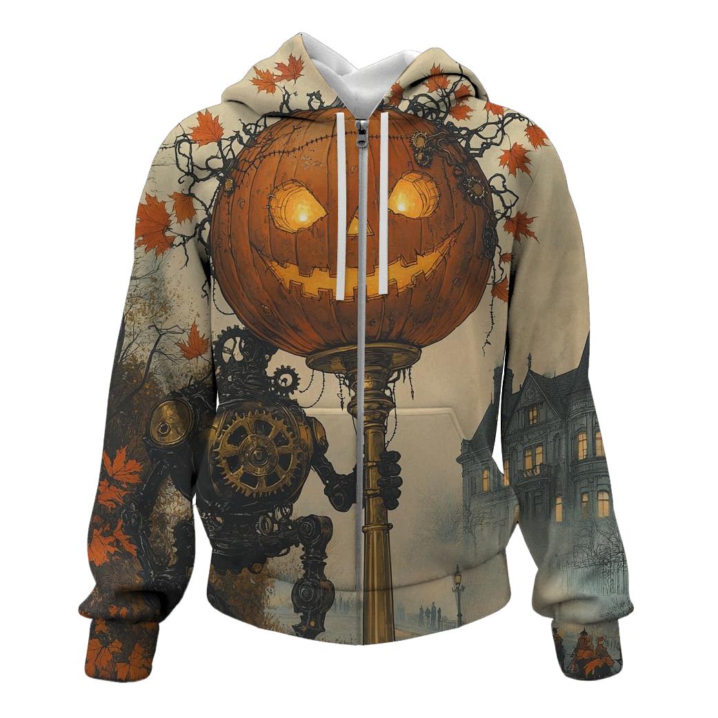 Clockwork Pumpkin Golem hoodies fashion