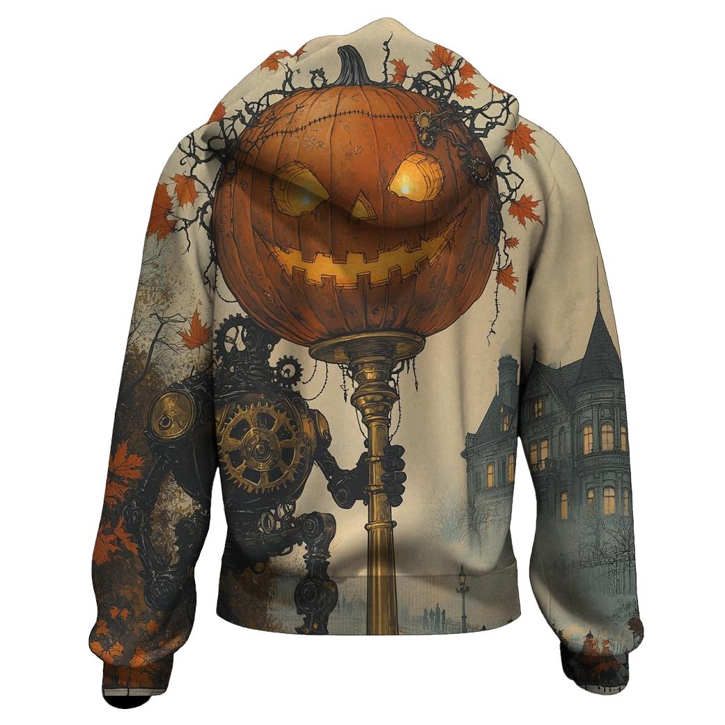 Clockwork Pumpkin Golem hoodies fashion