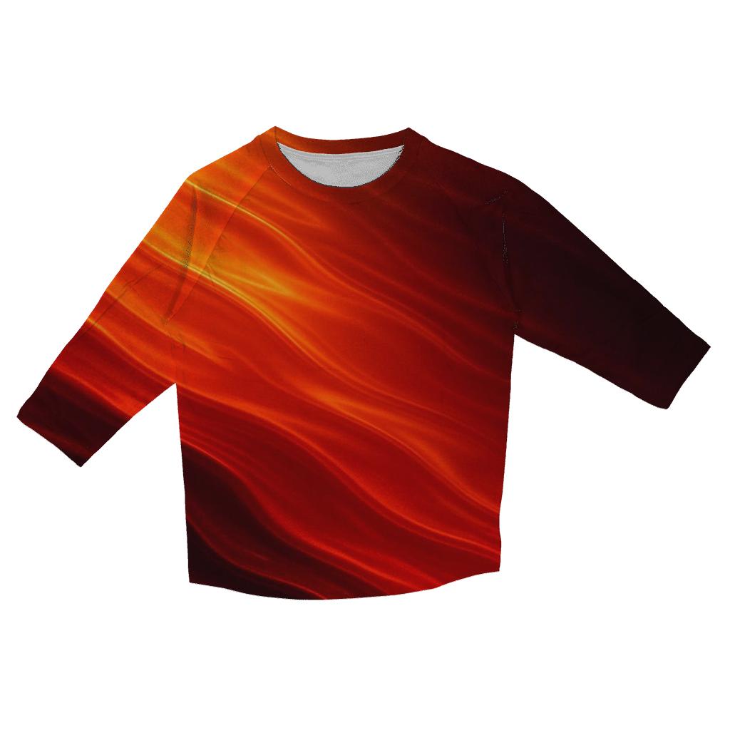 Molten Cascade stylish quarter sleeve tops