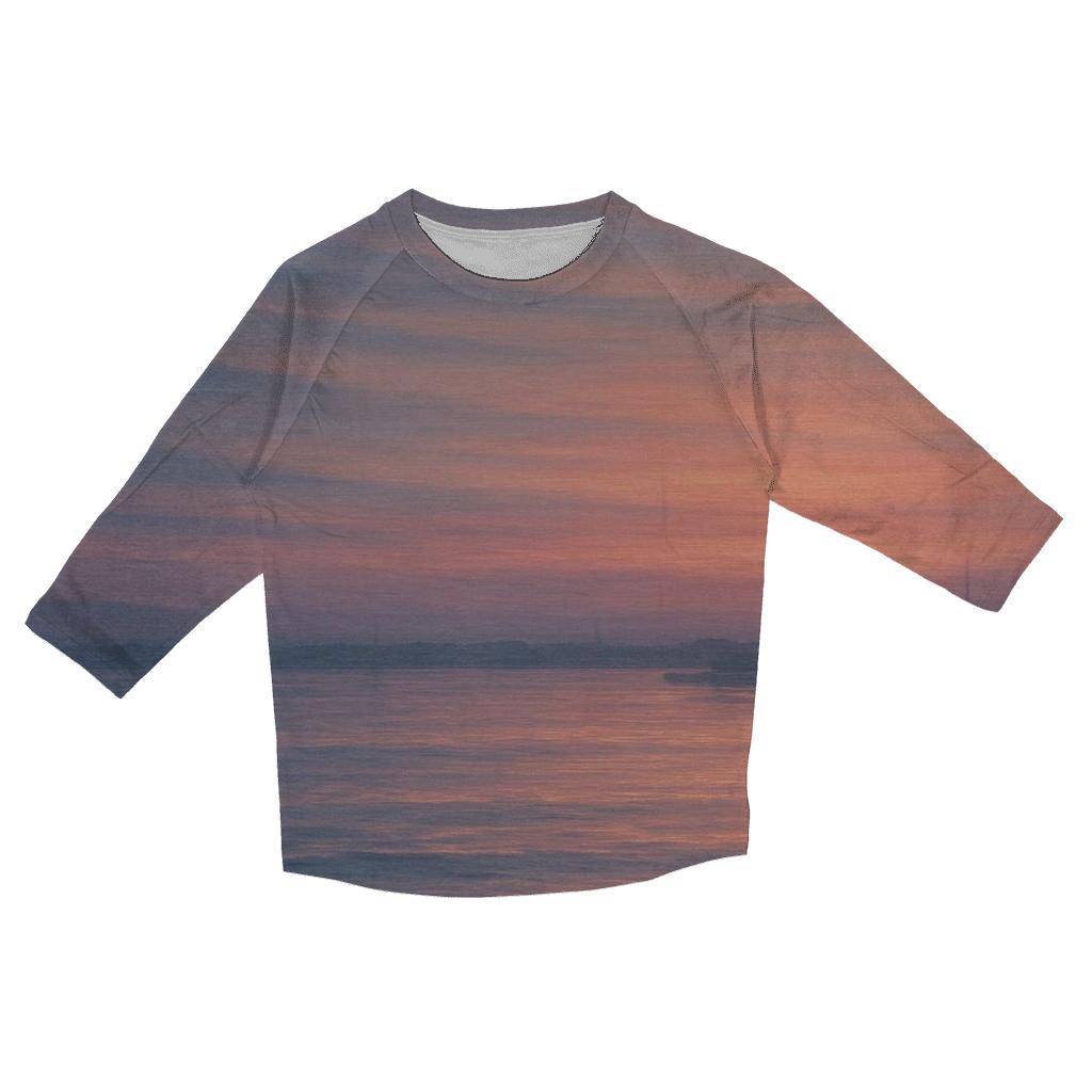 Twilight Harbor Sweep stylish quarter sleeve tops