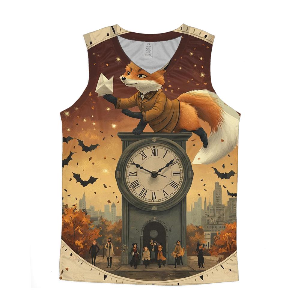 Clocktower Trickster Fox sports performance tank tops