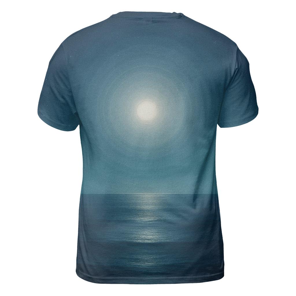 Lunar Tide artistic all-over print tops