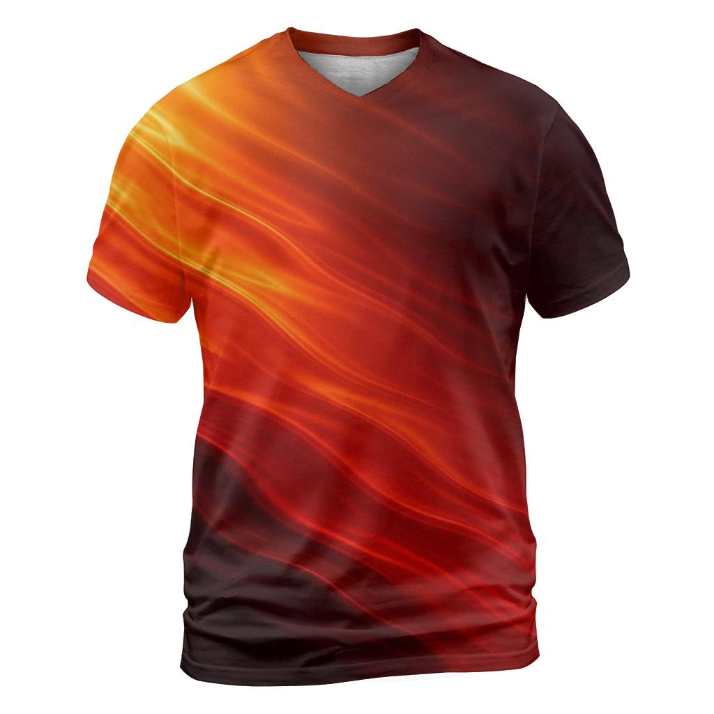 Molten Cascade statement graphic shirts