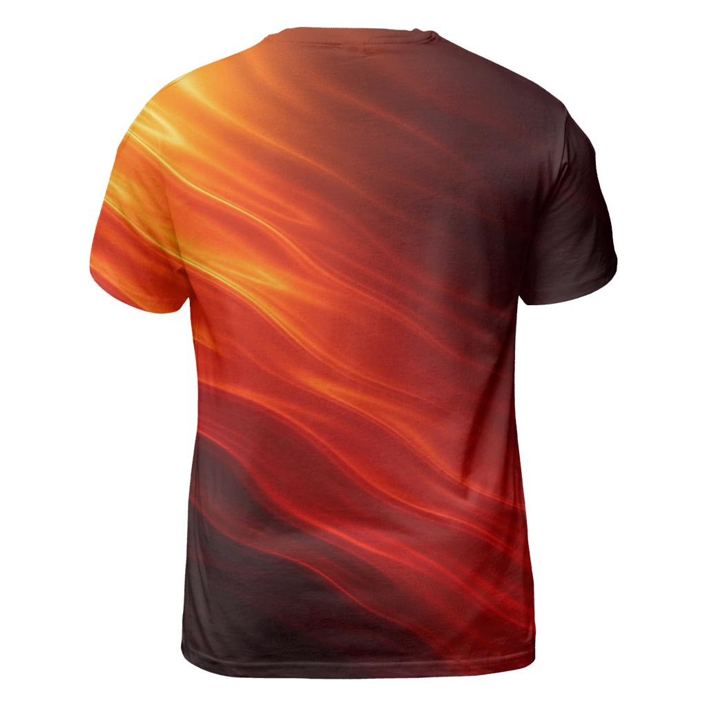 Molten Cascade statement graphic shirts