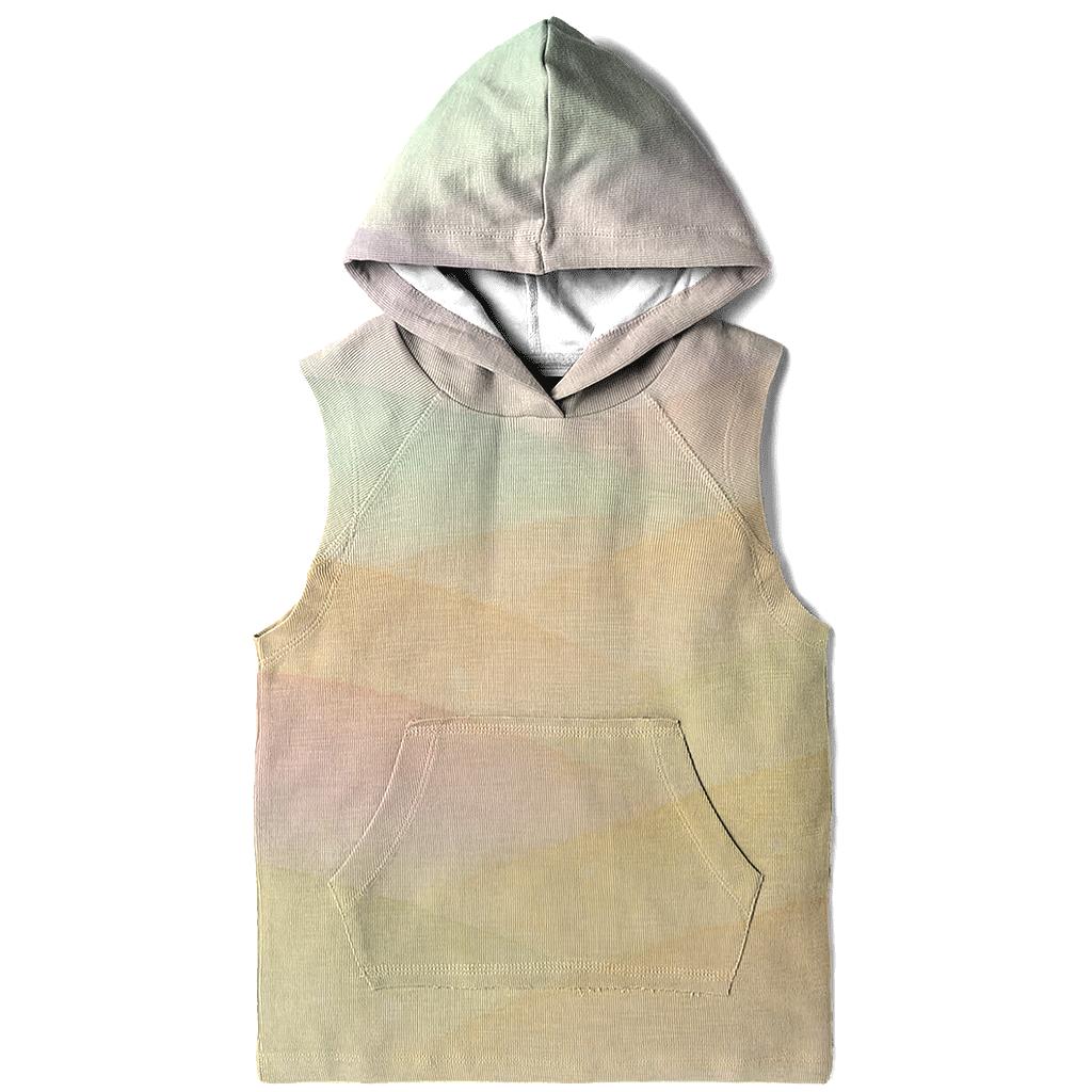 Pastel Meadow Drift embroidered hoodies