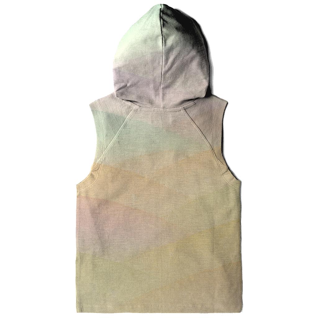 Pastel Meadow Drift embroidered hoodies