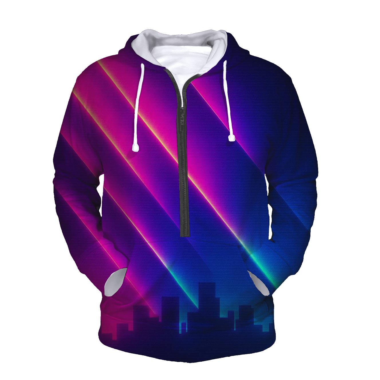 Neon Arcade Veil hoodie designs