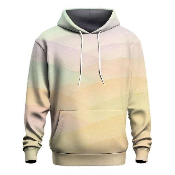 Pastel Meadow Drift graphic hoodies