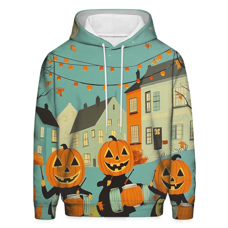 Pumpkin Parade Street Drummers designer hoodies
