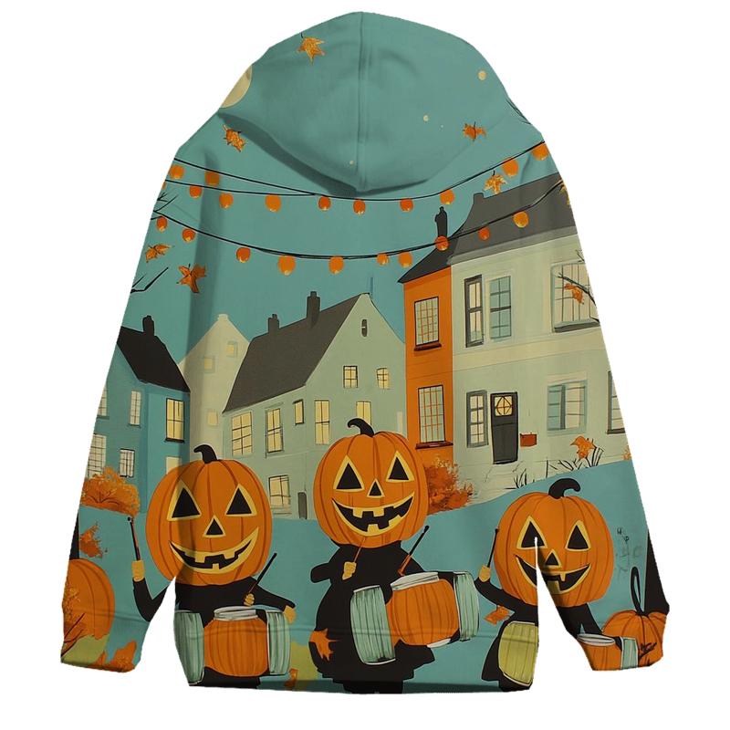 Pumpkin Parade Street Drummers designer hoodies