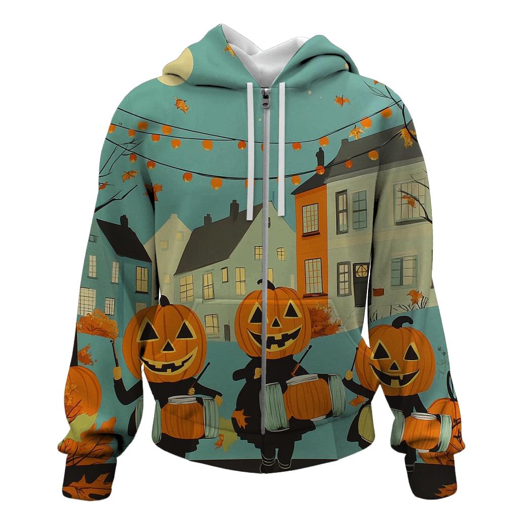 Pumpkin Parade Street Drummers hoodies fashion