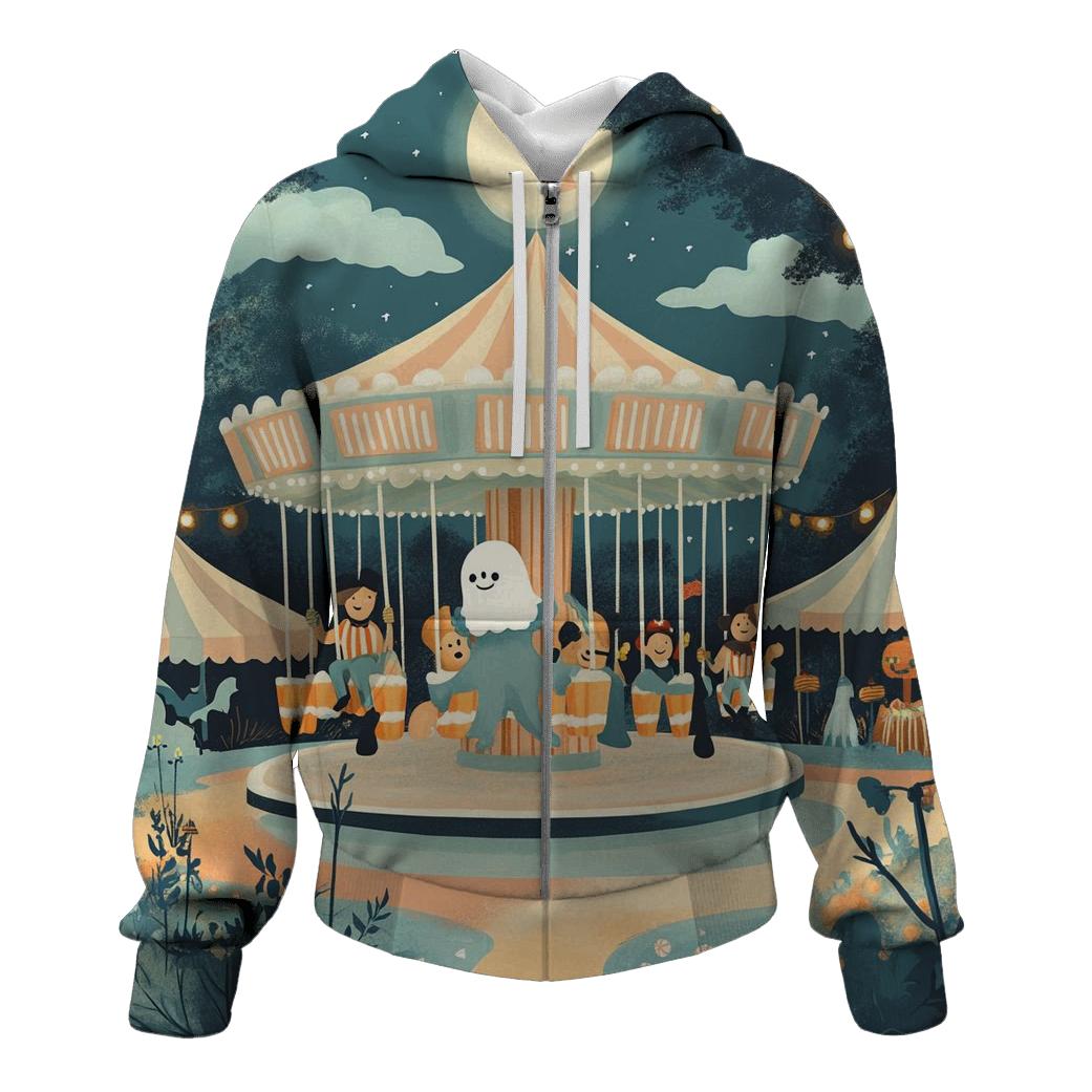 Midnight Candy Carousel designer hoodies