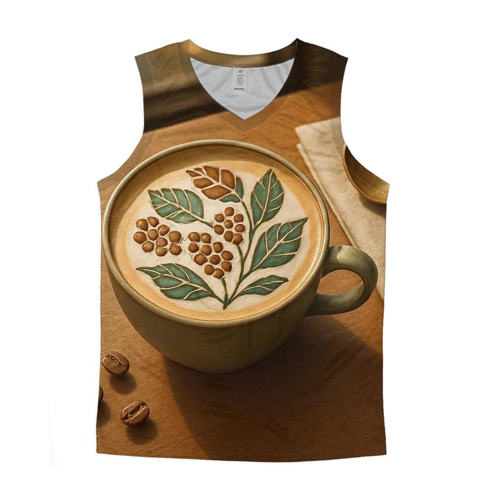 Steam Mosaic sports performance tank tops