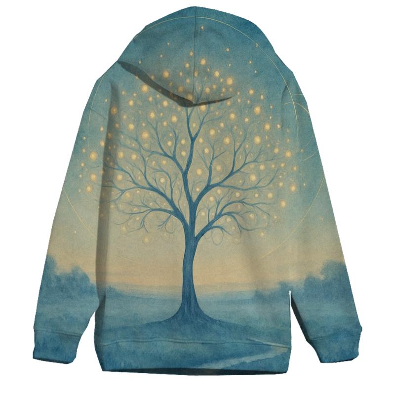 Starlit Grove embroidered hoodies