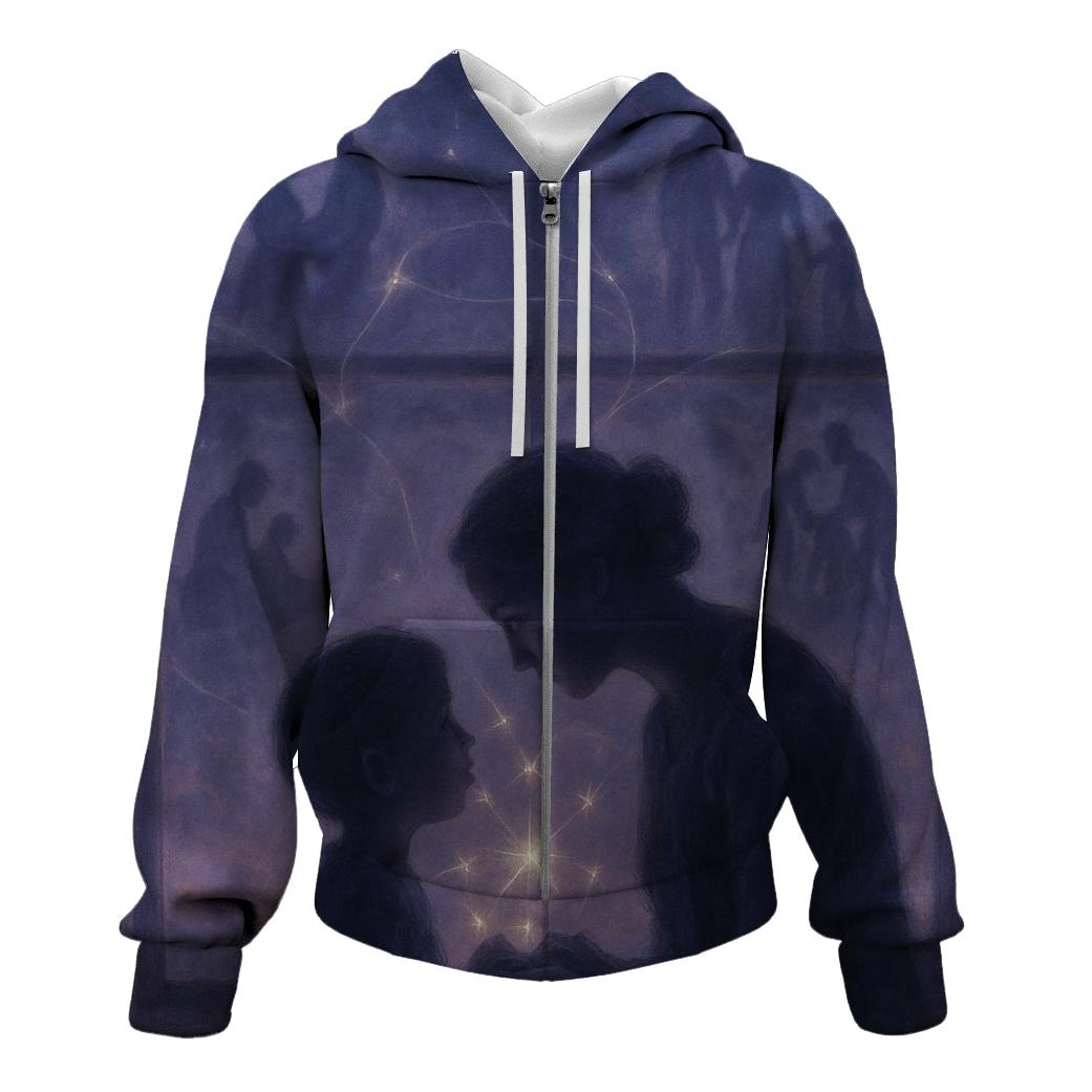 Constellation Of Her Heart heavyweight hoodies