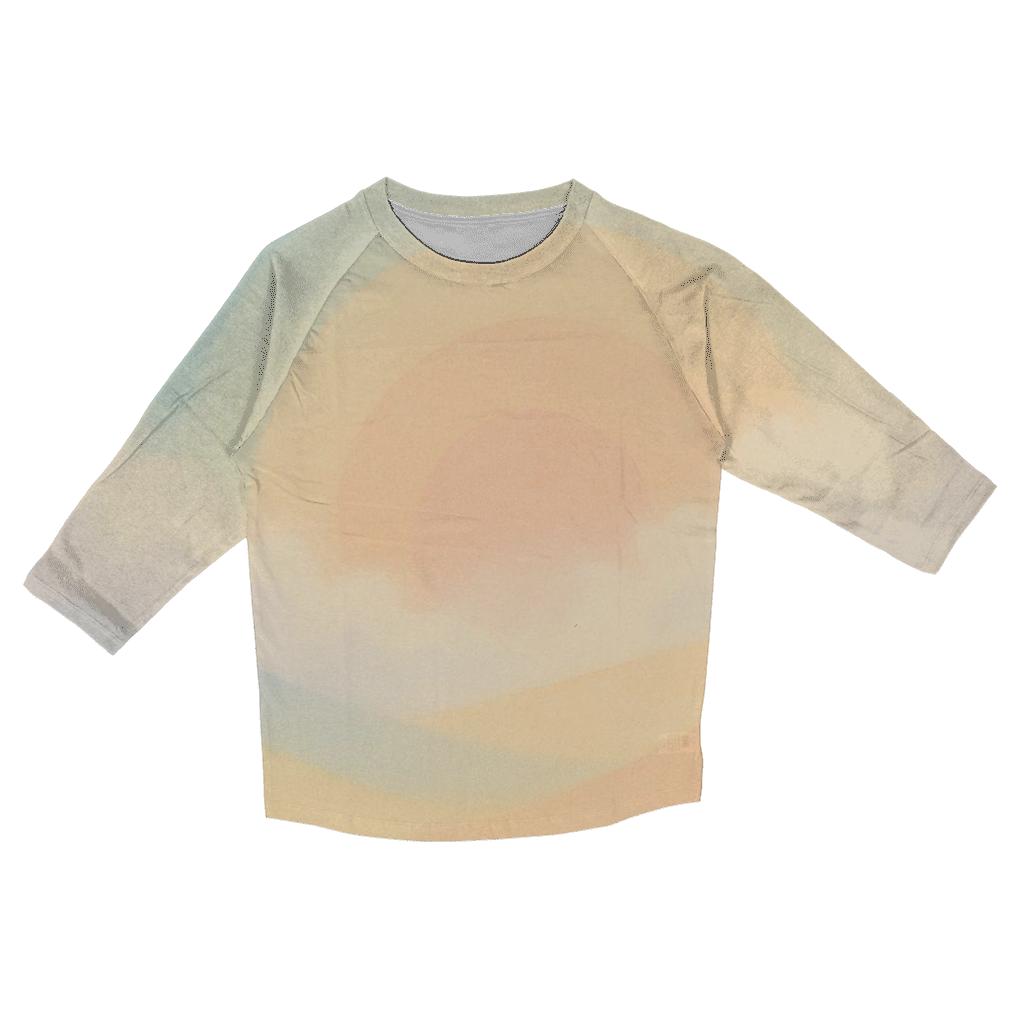 Pastel Mirage Drift cotton quarter sleeve shirts