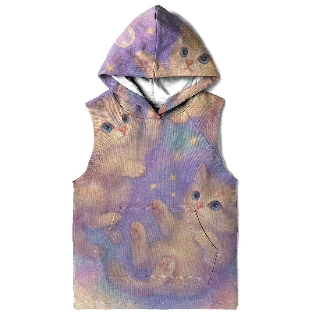 Constellation Dream Kittens embroidered hoodies