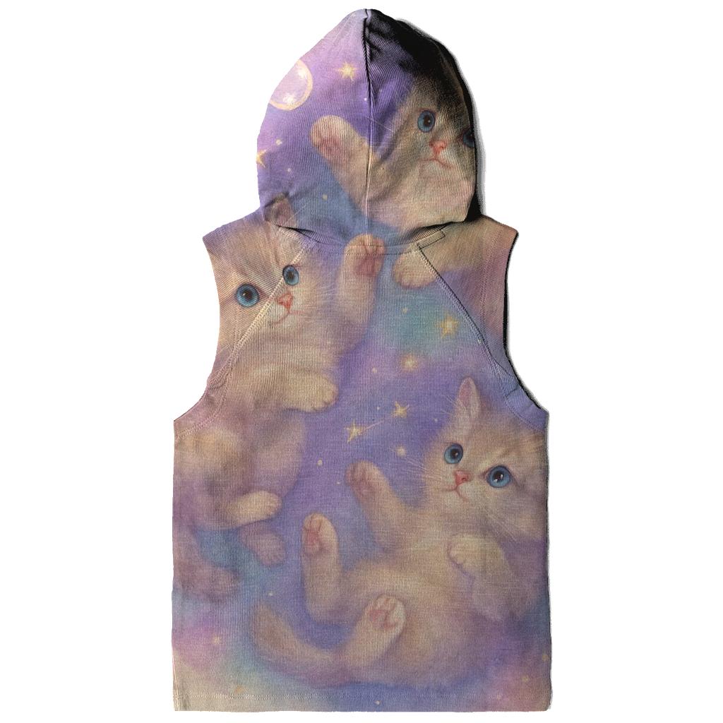 Constellation Dream Kittens embroidered hoodies