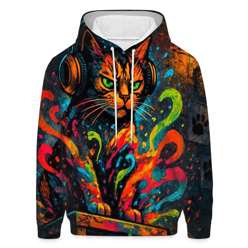 Graffiti Alley Boss Cat custom hoodies