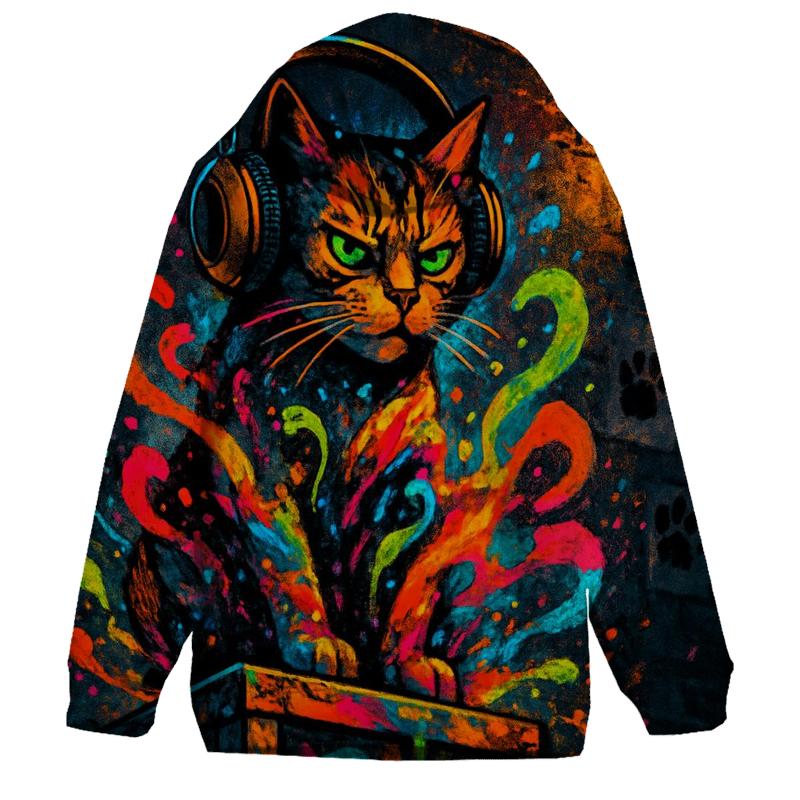 Graffiti Alley Boss Cat custom hoodies