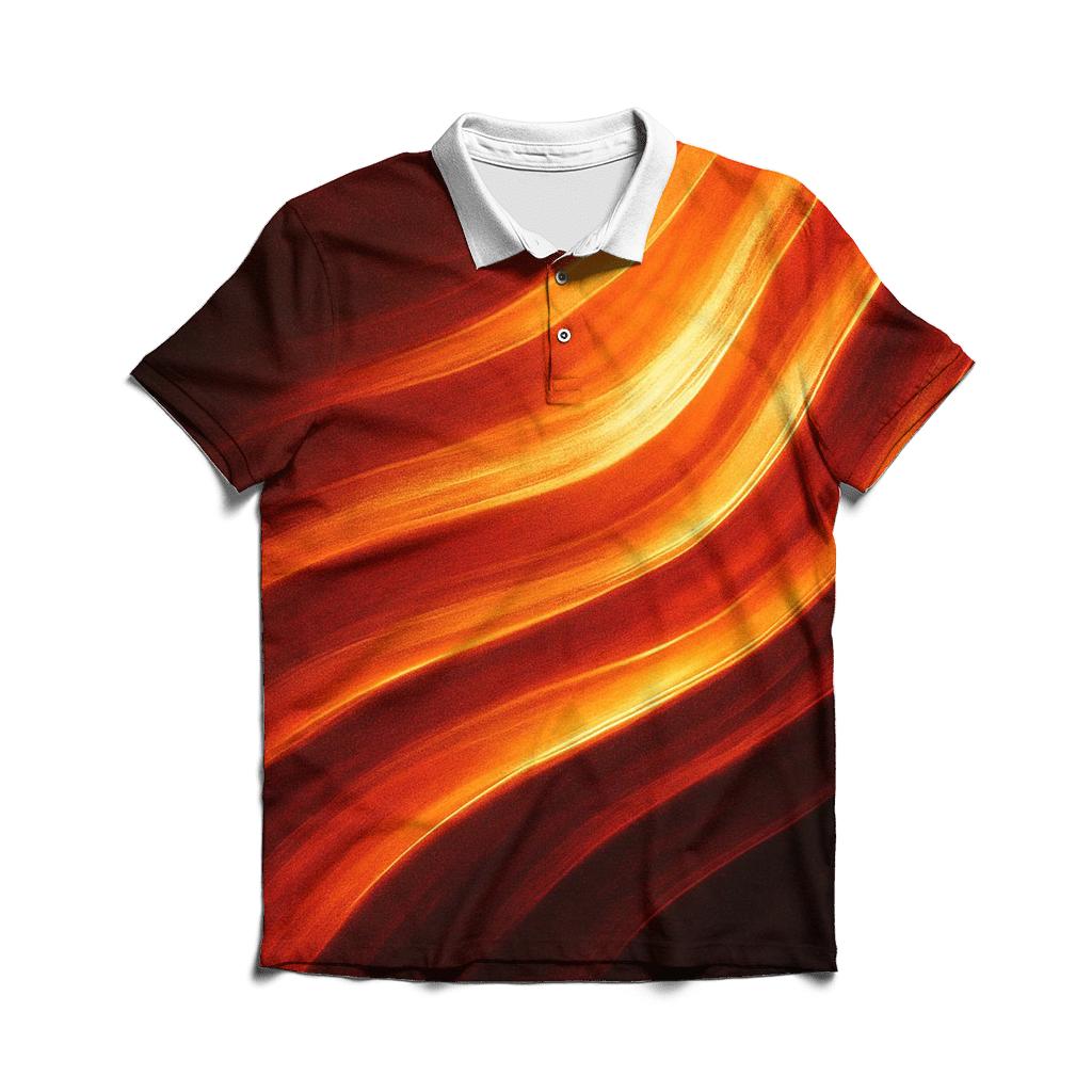 Molten Cascade premium cotton polo shirts