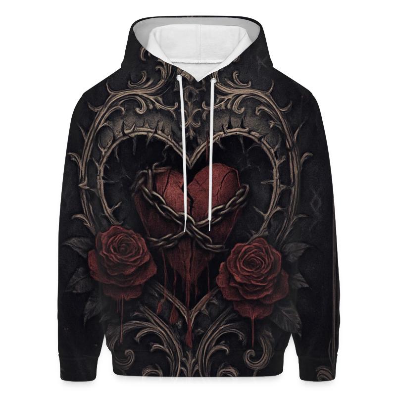 Bleeding Rose Reliquary premium hoodies