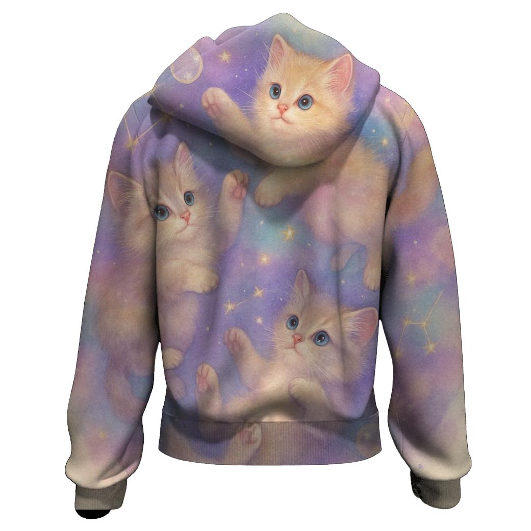 Constellation Dream Kittens pullover hoodies