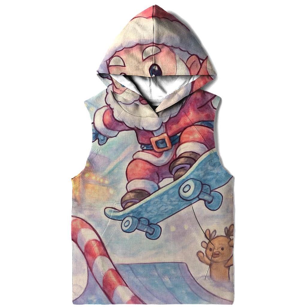Skater North Pole Rebel printed hoodies