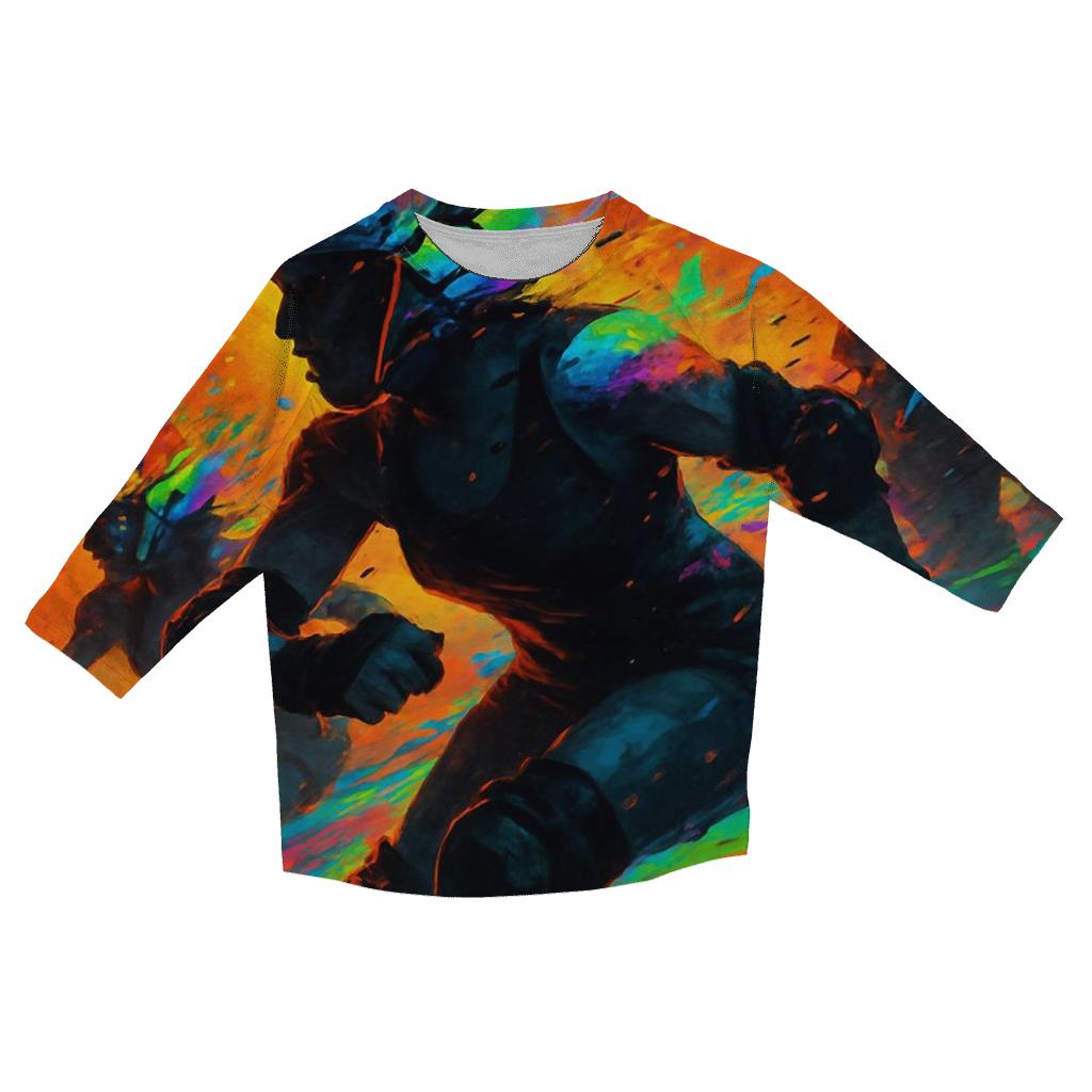 Spectrum Roller Derby personalized 3/4 sleeve tees