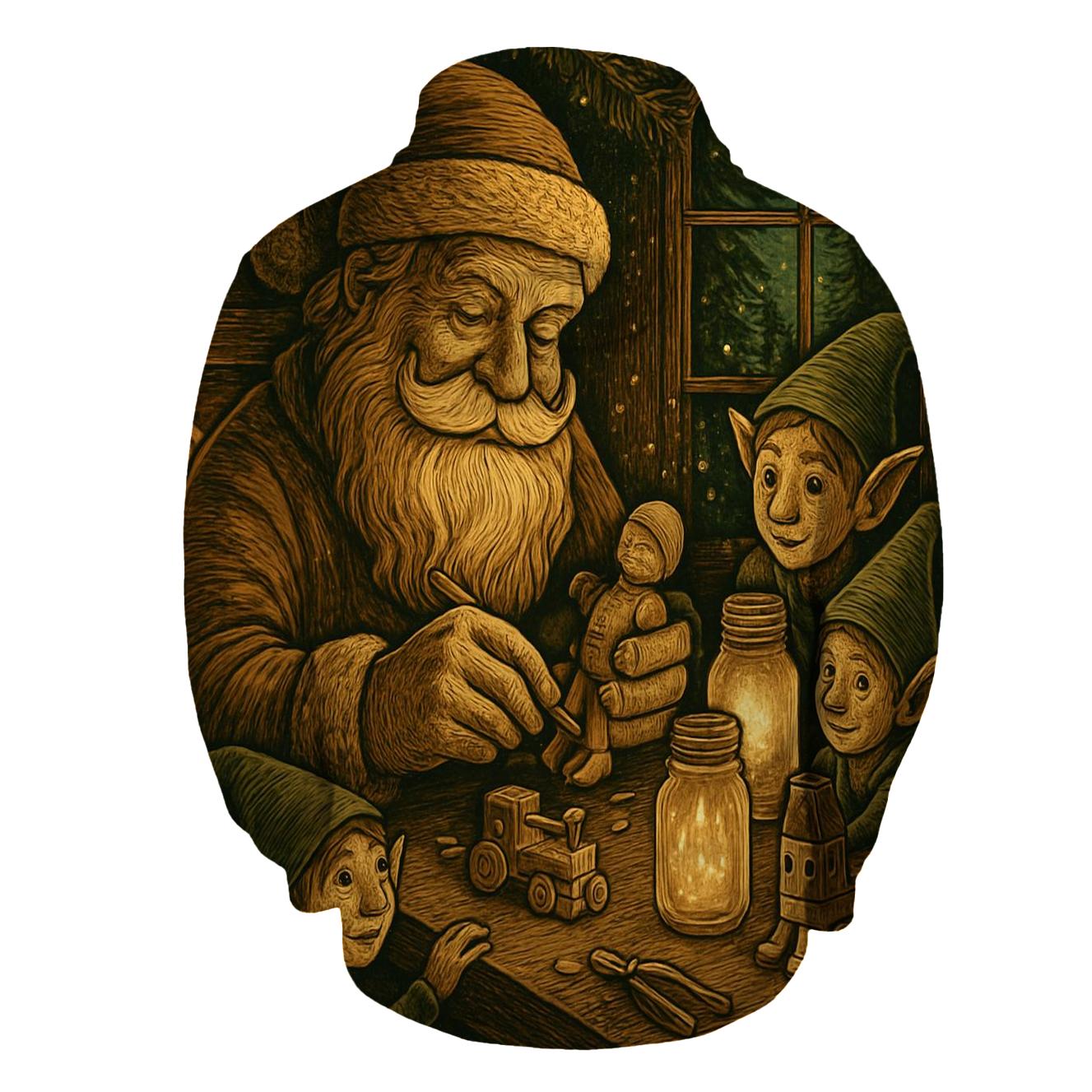 Woodland Toysmith Santa heavyweight hoodies