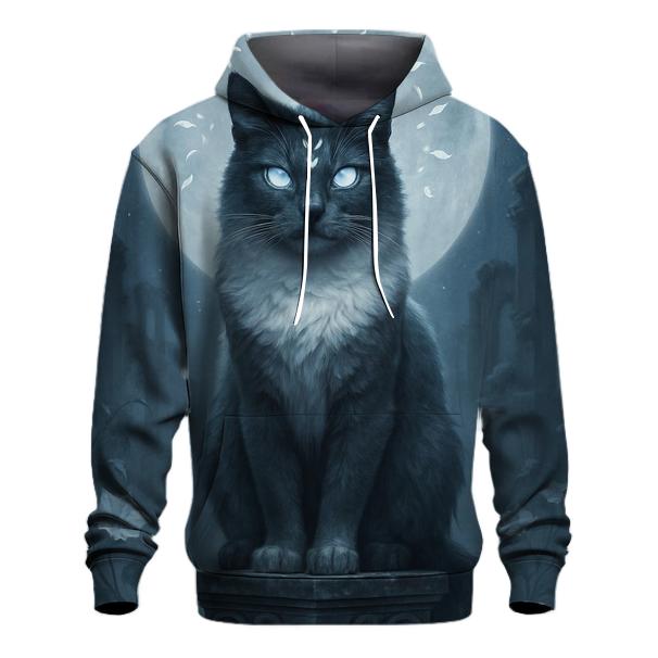 Mystic Moon Guardian embroidered hoodies