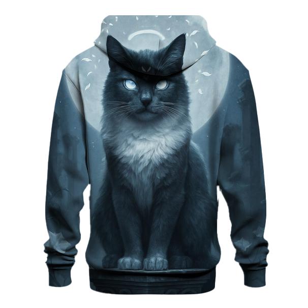 Mystic Moon Guardian embroidered hoodies