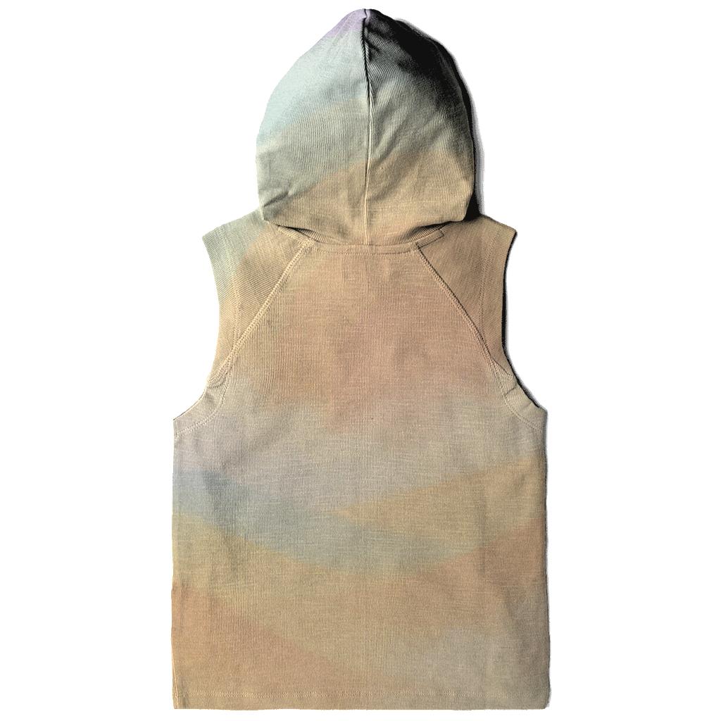 Pastel Mirage Drift printed hoodies