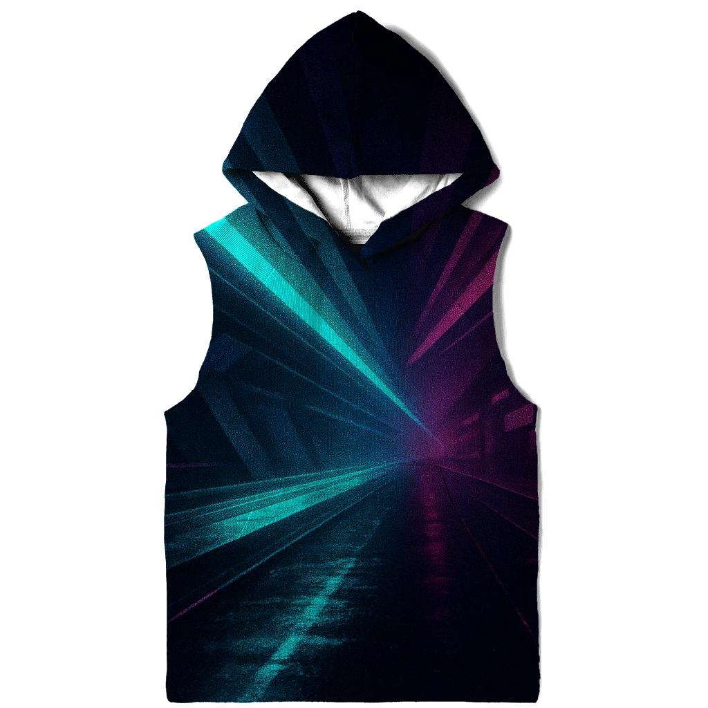 Neon Metro Gradient lightweight hoodies