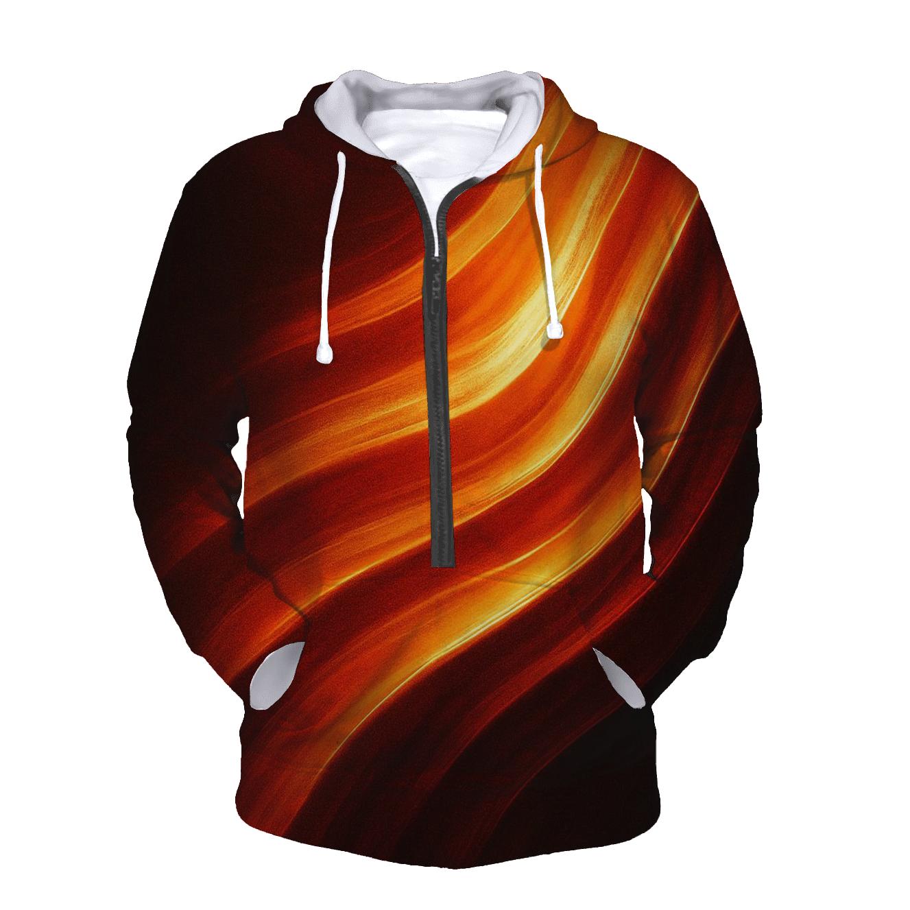 Molten Cascade pullover hoodies