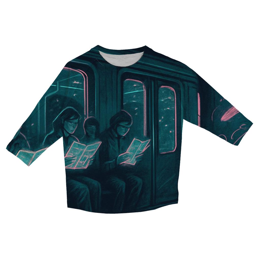 Subway Constellation Rider casual three quarter sleeve shirts