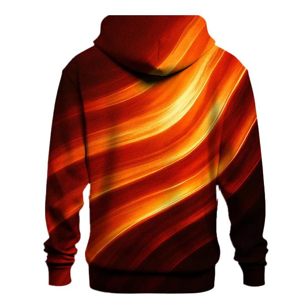 Molten Cascade printed hoodies