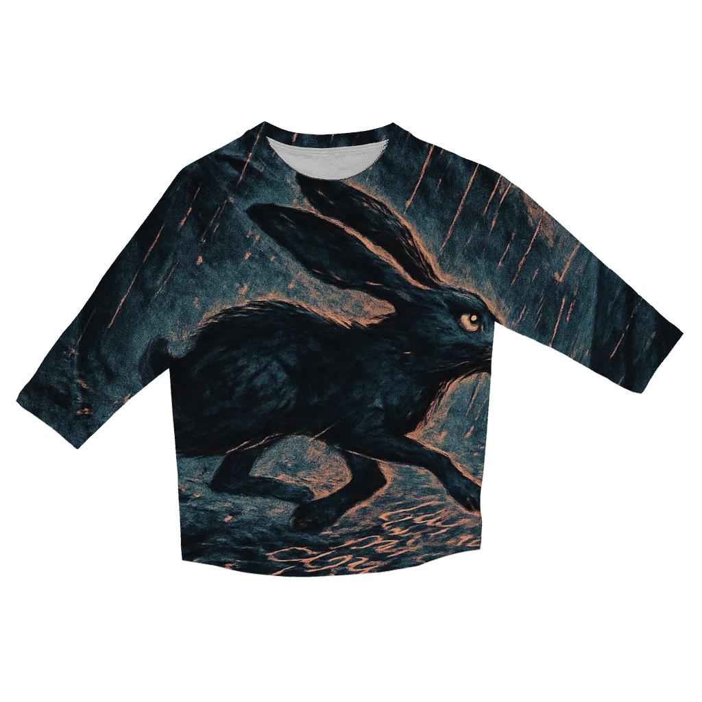 Inkstorm Alley Rabbit custom 3/4 sleeve shirts