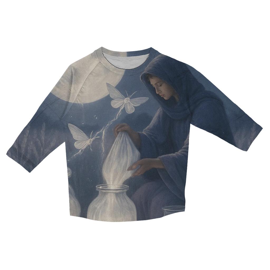 Gossamer Moon Harvester casual three quarter sleeve shirts