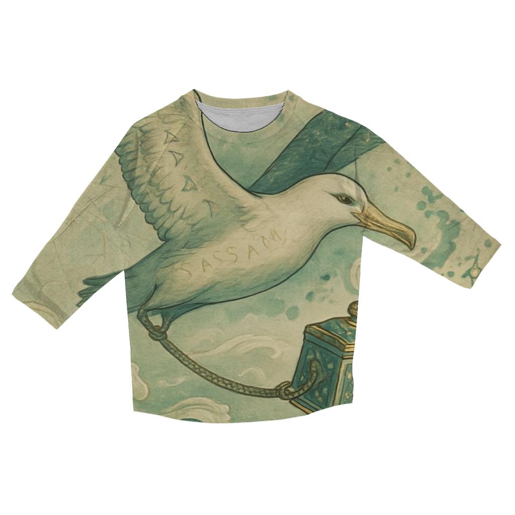 Voyager Tea Albatross trendy 3/4 sleeve tops