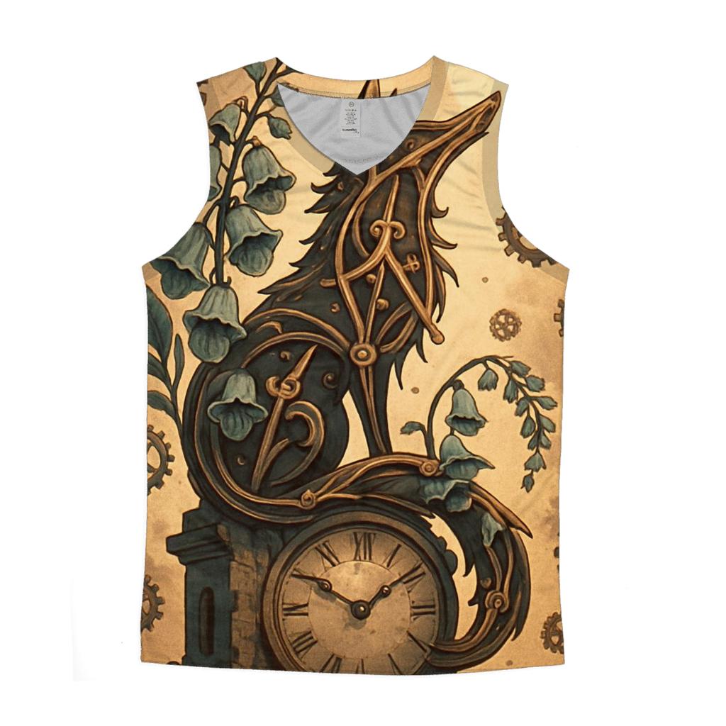 Clocktower Foxglove designer workout tanks