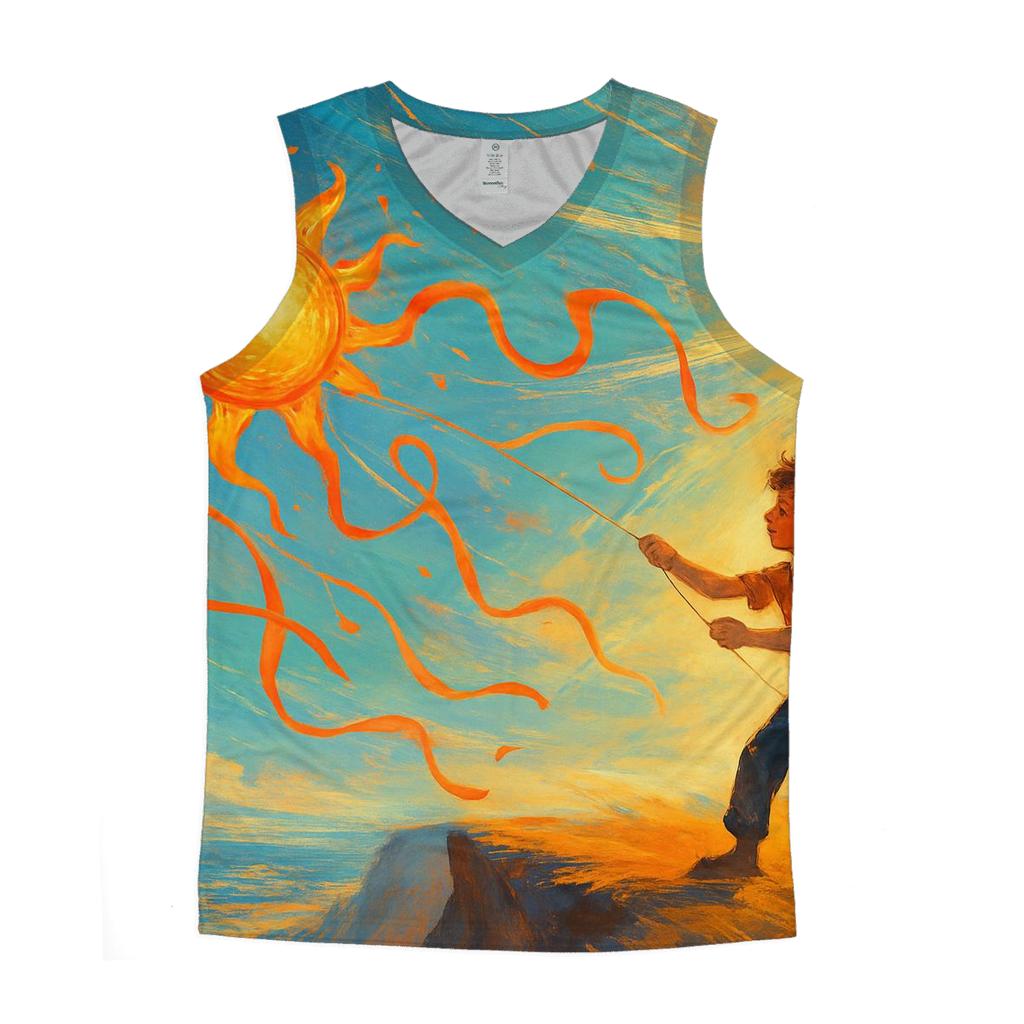 Solar Kite Runner cotton sleeveless tops