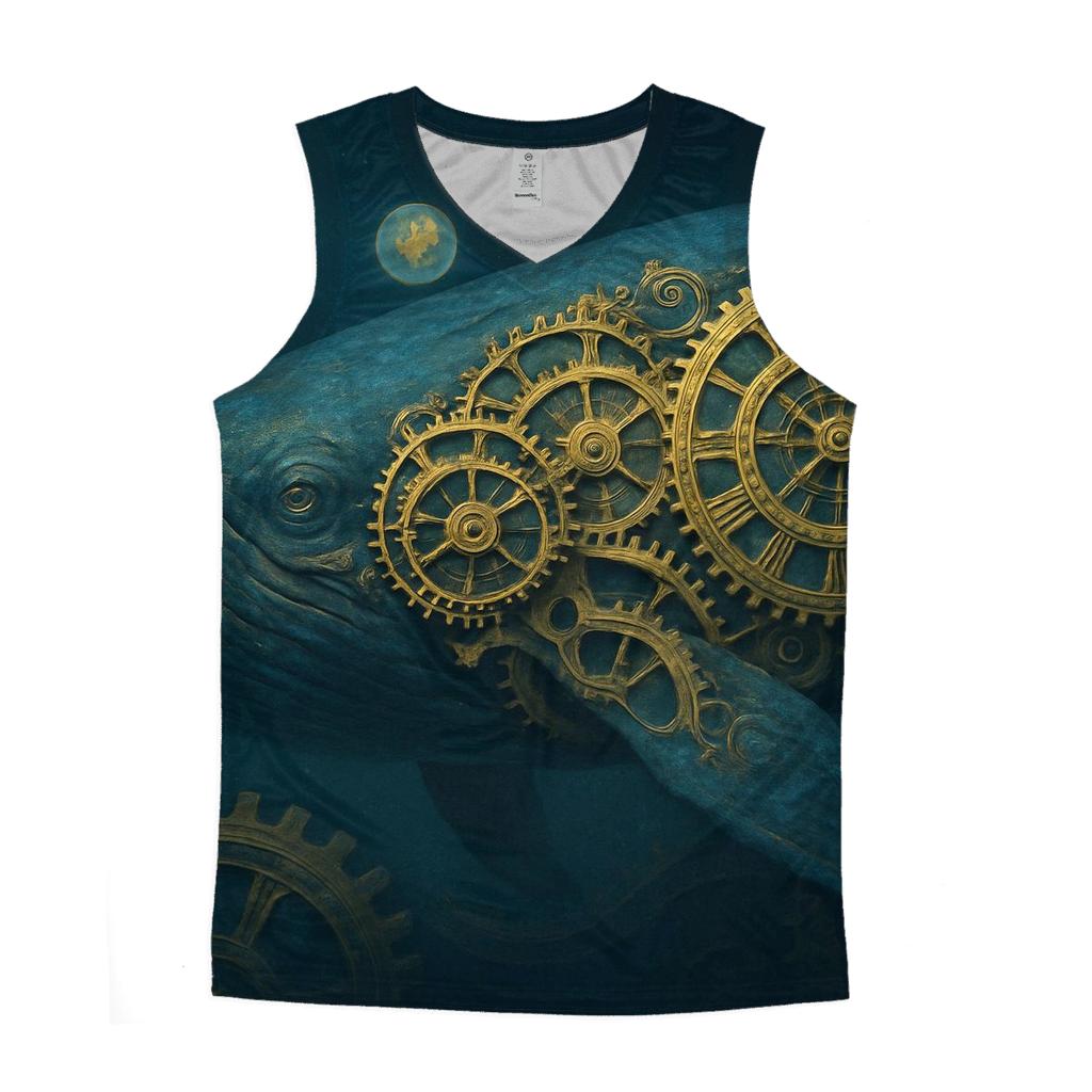 Clockmaker Whale Dream stylish racerback tanks
