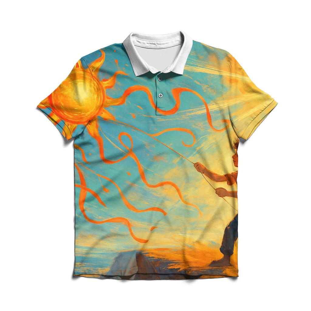 Solar Kite Runner designer slim fit polos