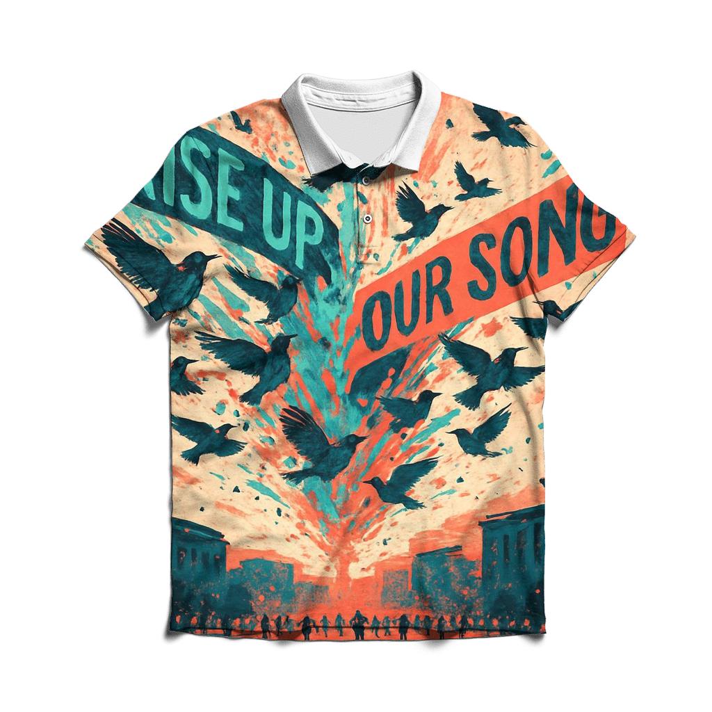 Chromatic Sparrow Riot classic pique polos