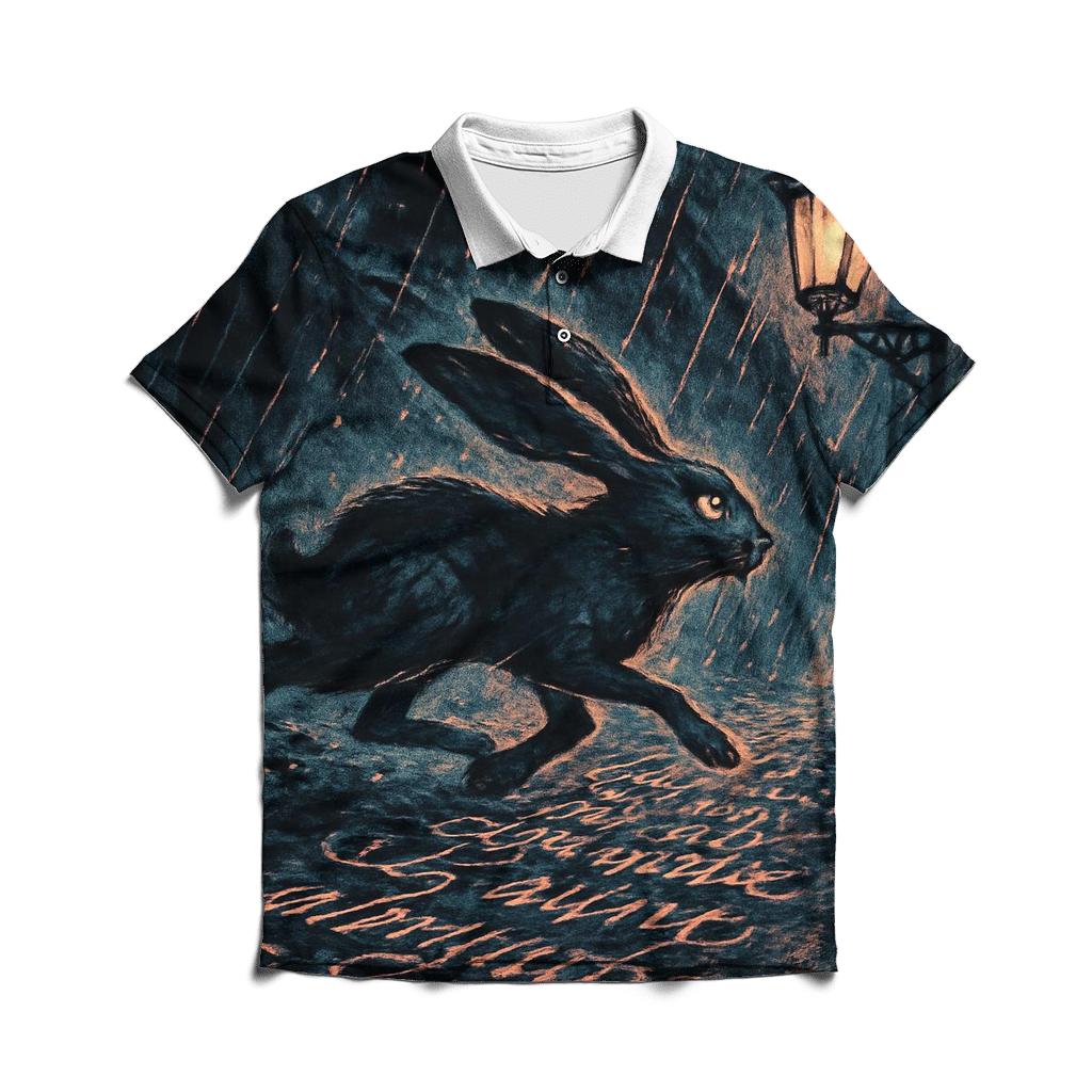 Inkstorm Alley Rabbit custom polo shirts