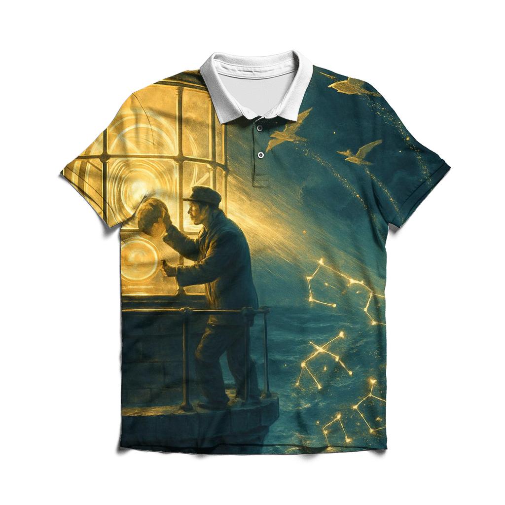 Lighthouse Constellation Keeper designer slim fit polos