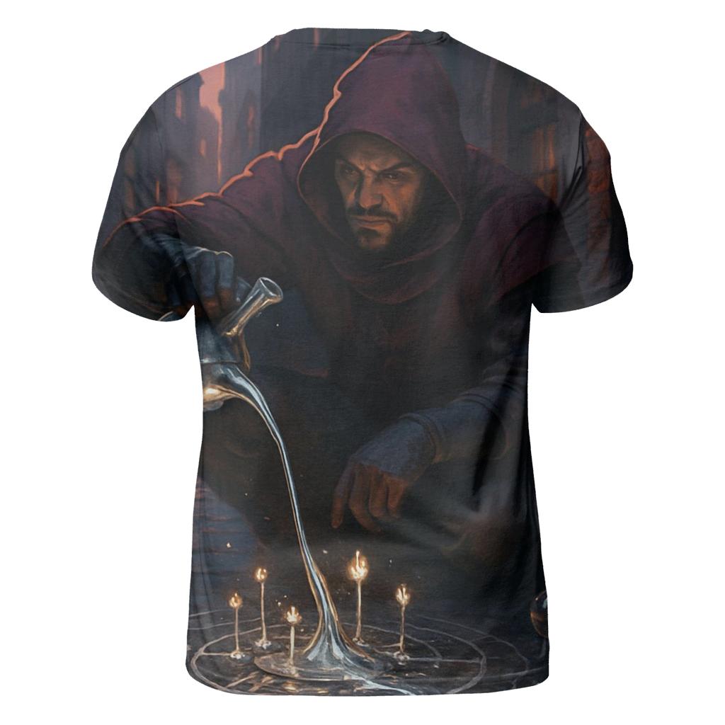 Mercury Street Alchemist artistic all-over print tops